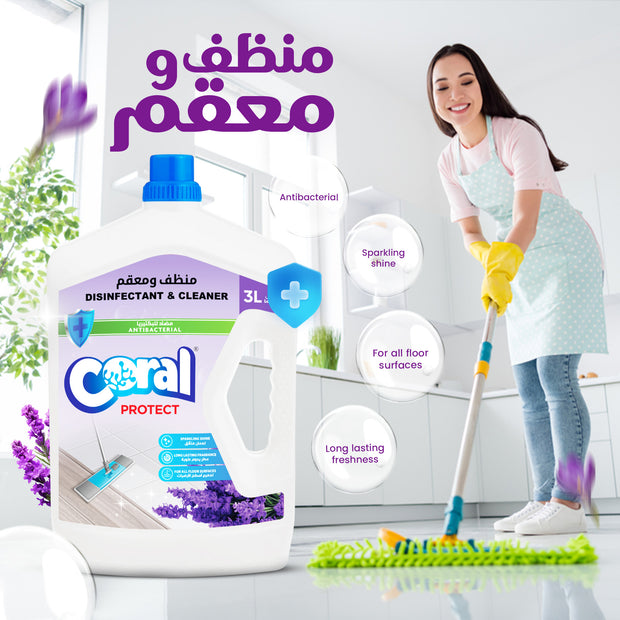 Disinfactant & Cleaner - 3 Litre, Lavender