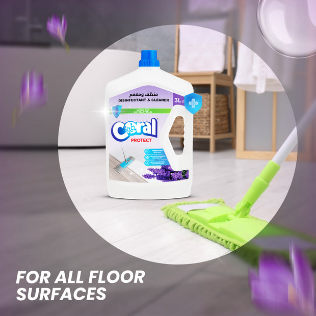Disinfactant & Cleaner - 3 Litre, Lavender