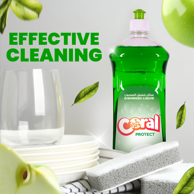 Essential Dishwash Liquid - 1 Litre, Apple