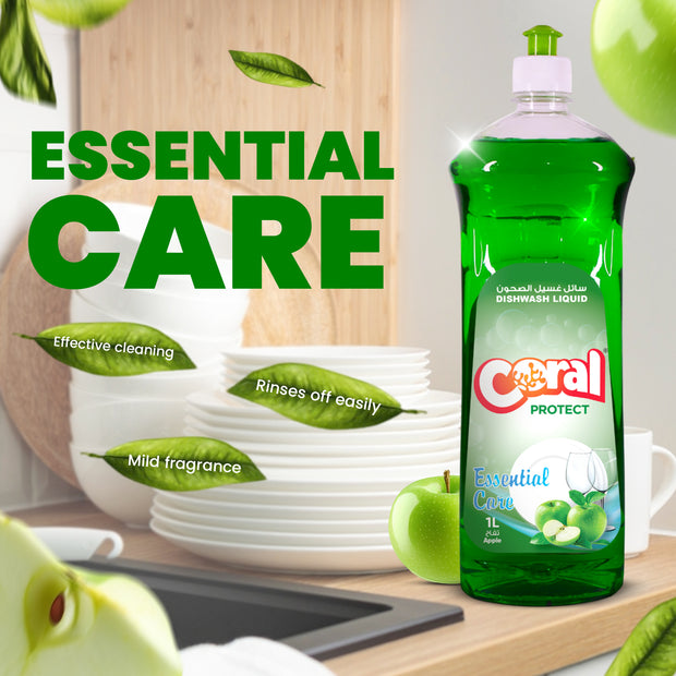 Premium Diswash Liquid - 1 Litre, Apple